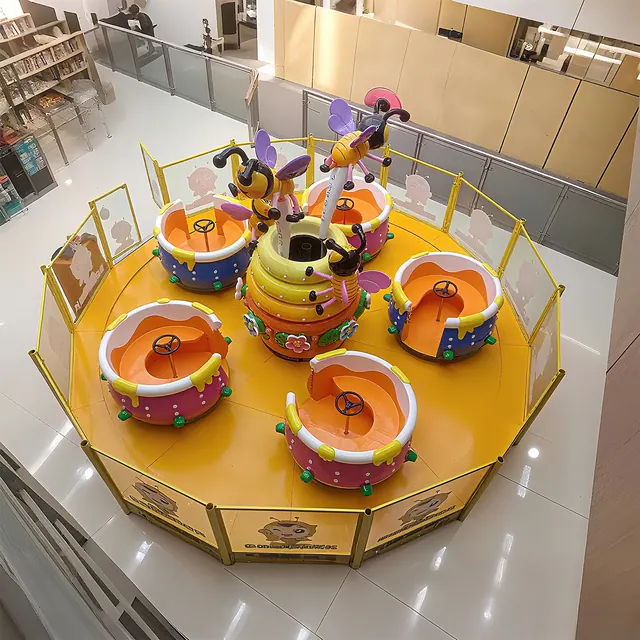 Bee Ball Blaster Car - detail photo 1 | JH Amusement