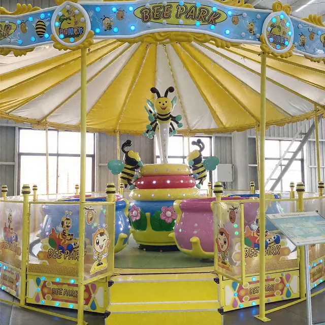 Bee Ball Blaster Car - detail photo 2 | JH Amusement