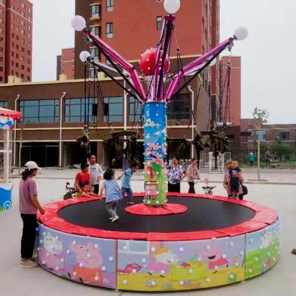 Trampoline élastique rotatif pour 6 personnes - photo détaillée 3 | JH Amusement