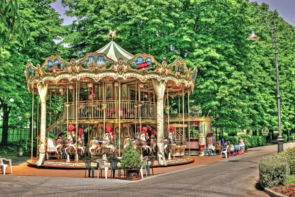 10 m 52-Seat Double-Deck Carousel - main product photo | JH Amusement