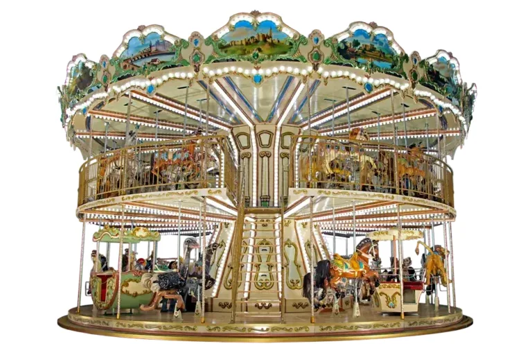 Двухэтажная карусель на 78 мест длиной 11,5 м - основное фото товара | JH Amusement