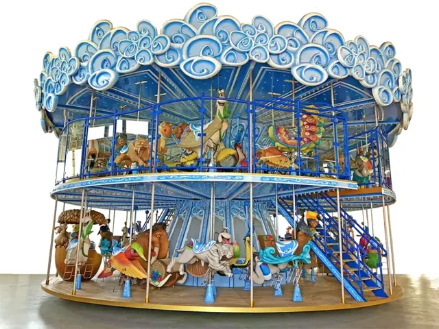 Двухэтажная карусель на 78 мест длиной 11,5 м - подробное фото 2 | JH Amusement