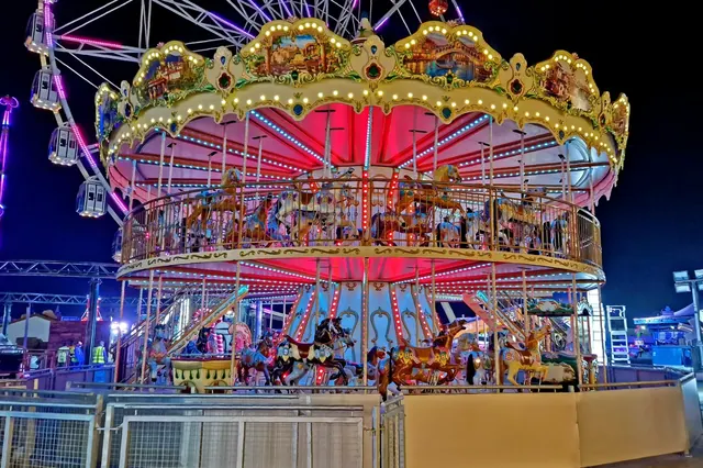 Двухэтажная карусель на 78 мест длиной 11,5 м - подробное фото 3 | JH Amusement