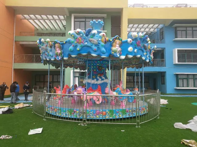 12-Seat Ocean Carousel - main product photo | JH Amusement