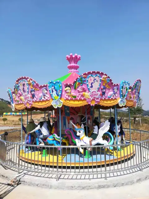 16-Seat My Little Pony Carousel - main product photo | JH Amusement