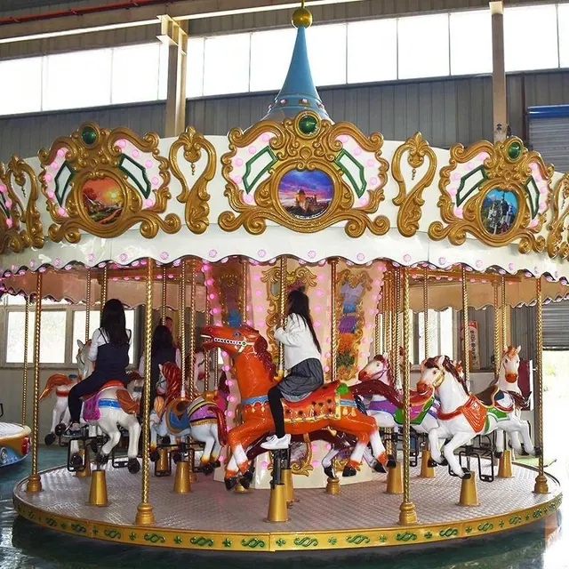 16 مقعدًا باللون الأبيض والذهبي والأزرق - الصورة التفصيلية 3 | JH Amusement