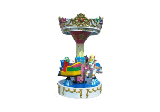 Mini carrousel 3 places - photo détaillée 2 | JH Amusement