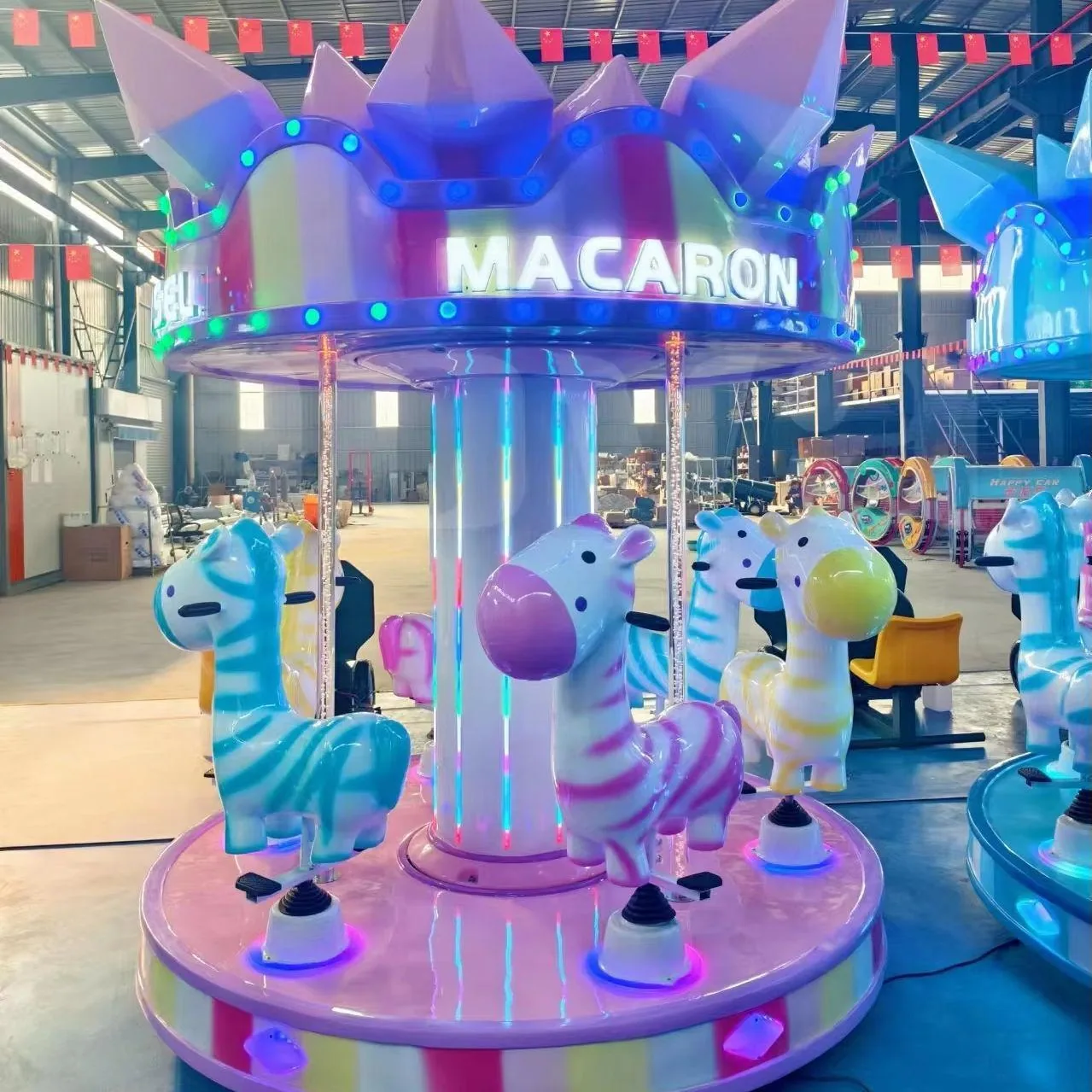Carrousel 6 places - photo détaillée 1 | JH Amusement