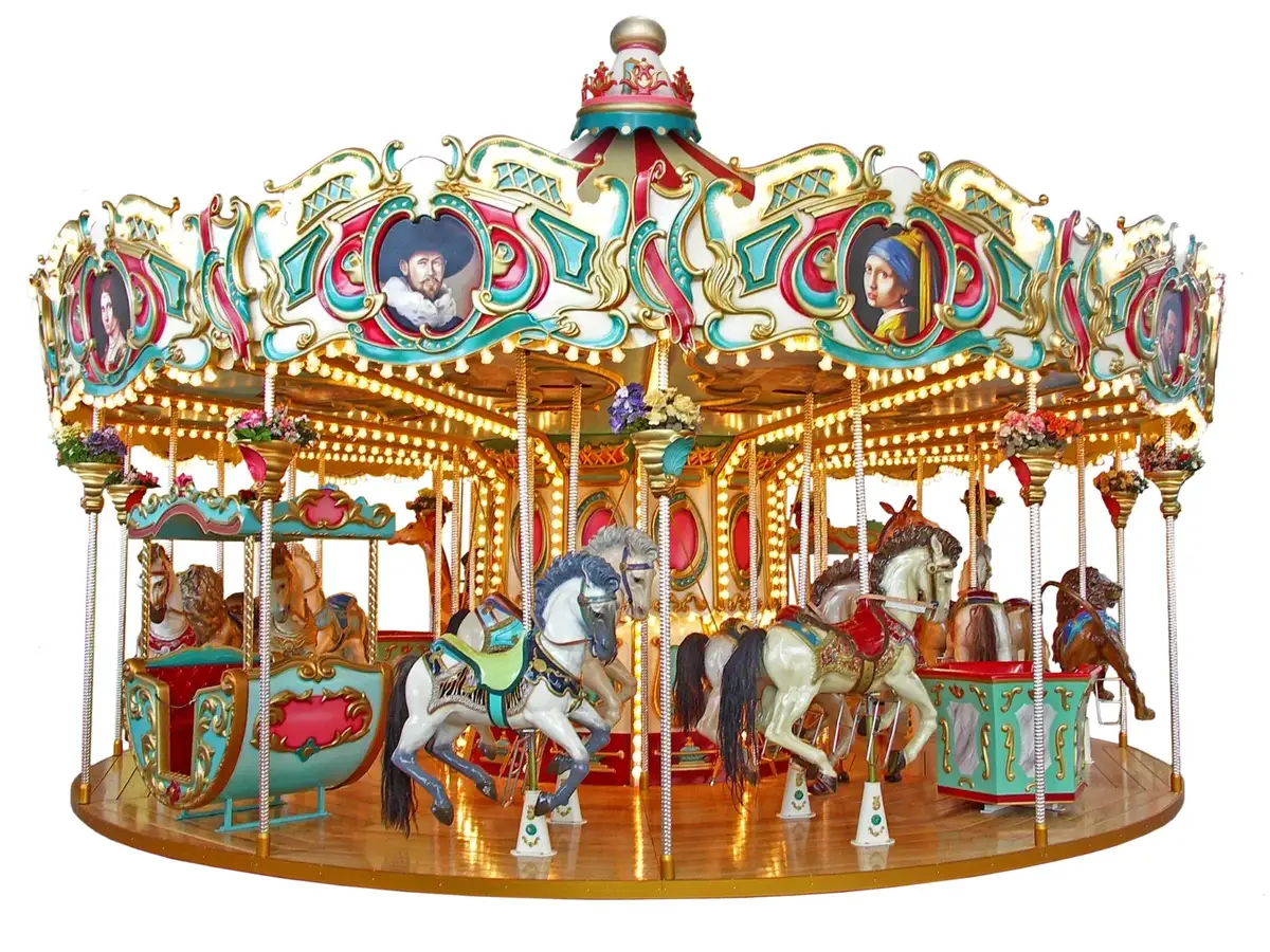 8.5 m 34-Seat Carousel - main product photo | JH Amusement