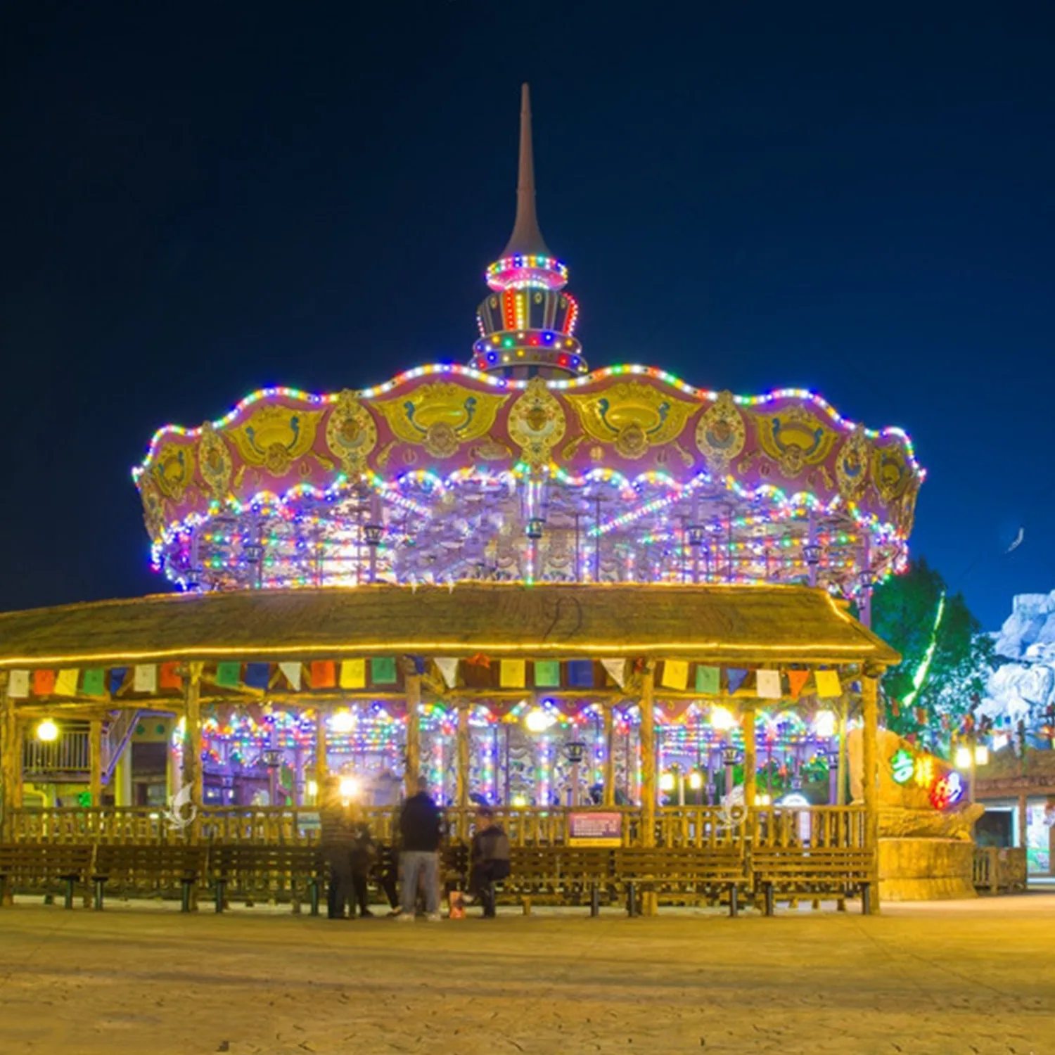 Deluxe Carousel (Real Scene) - main product photo | JH Amusement