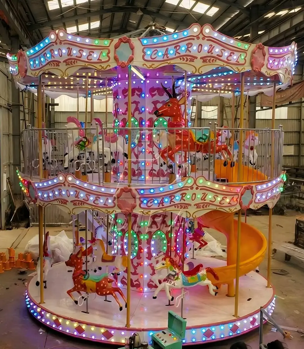 كاروسيل ديلوكس بطابقين - الصورة التفصيلية 1 | JH Amusement