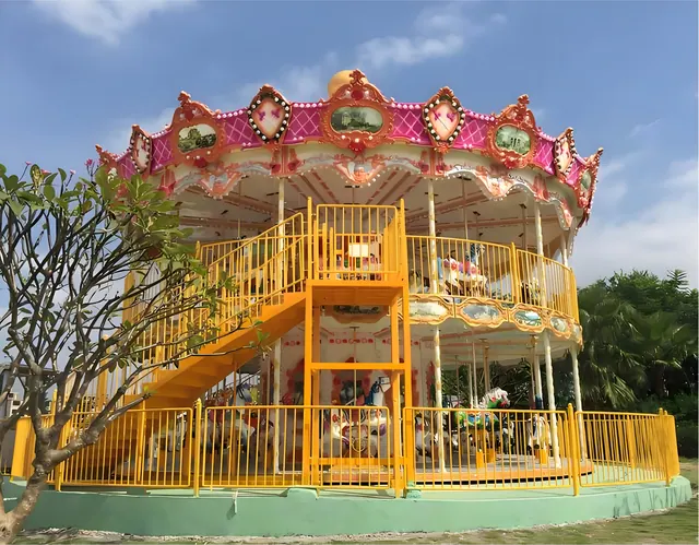 كاروسيل ديلوكس بطابقين - الصورة التفصيلية 4 | JH Amusement