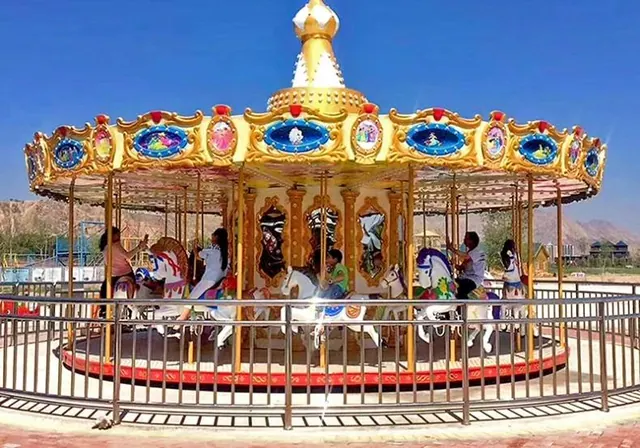 Nouveau carrousel européen de luxe - photo détaillée 2 | JH Amusement