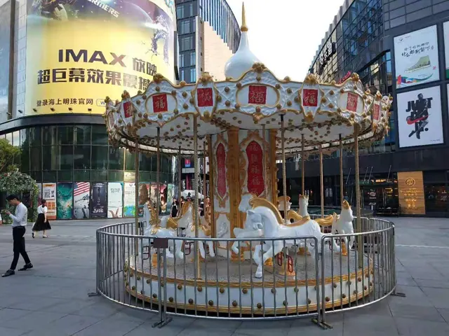 Nouveau carrousel européen de luxe - photo détaillée 4 | JH Amusement