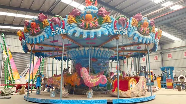 دائري حيوانات المحيط - الصورة التفصيلية 1 | JH Amusement