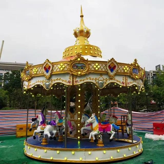 Carrousel Blanche Neige - photo détaillée 4 | JH Amusement