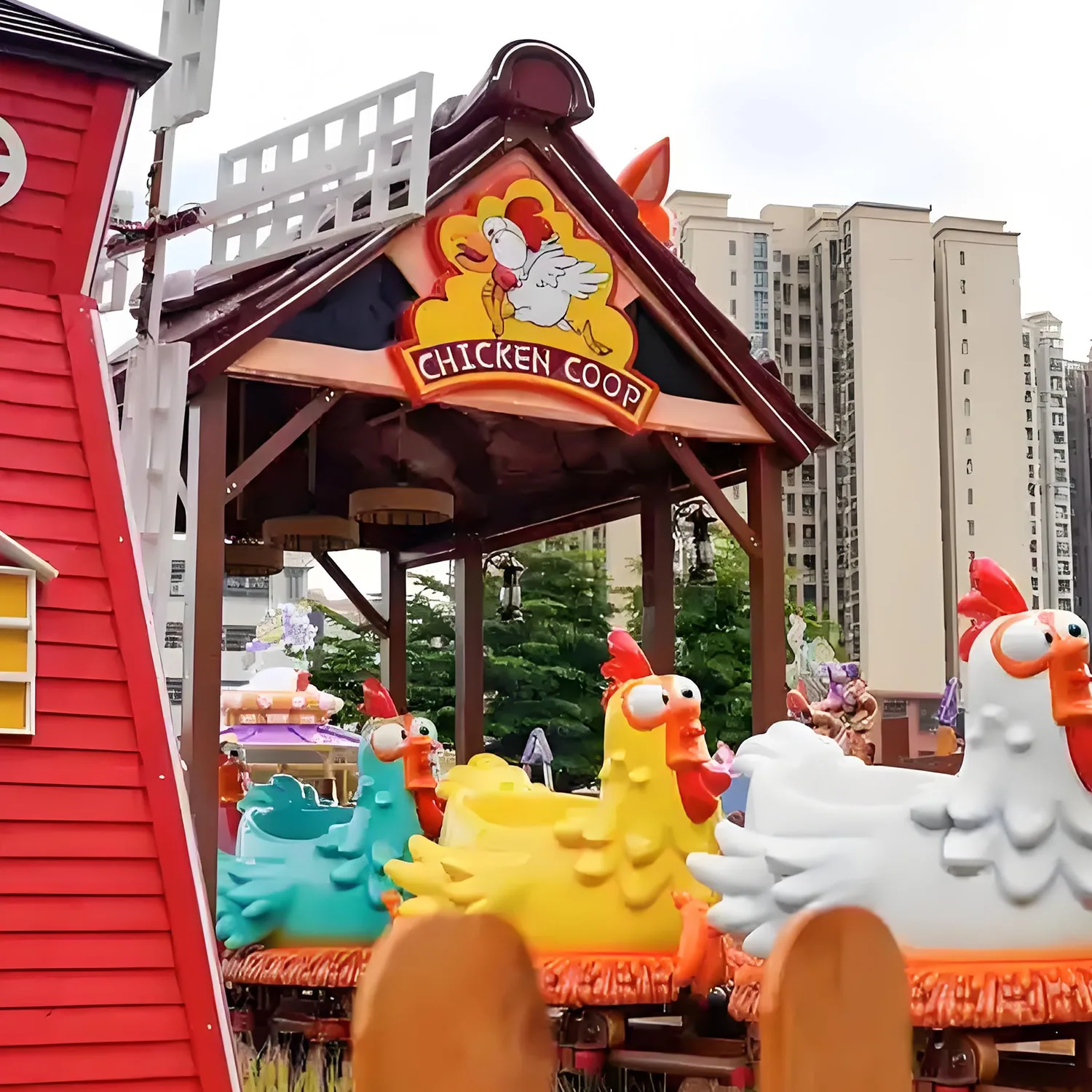 Chicken Dash Track Ride manufacturer JH Amusement