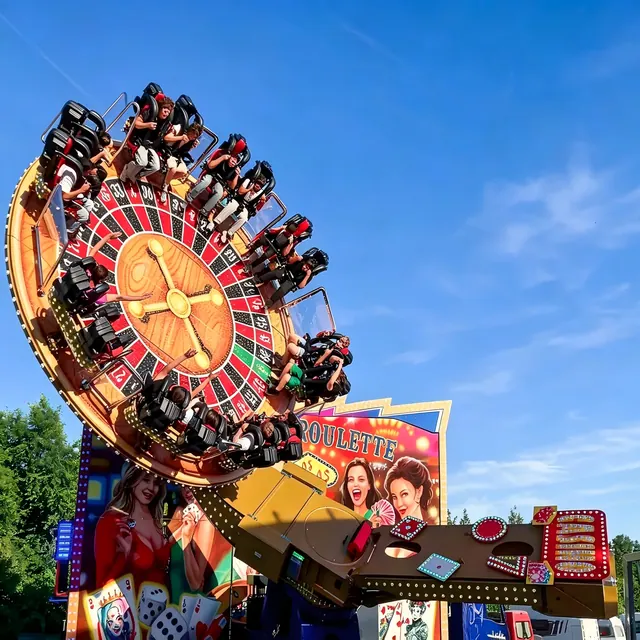 Crazy Roulette Ride manufacturer - JH Amusement