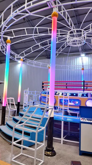 Covered Disco Tagada - detail photo 2 | JH Amusement
