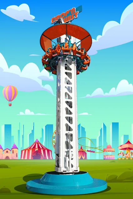 12-местная вышка высотой 13,5 м - подробное фото 4 | JH Amusement