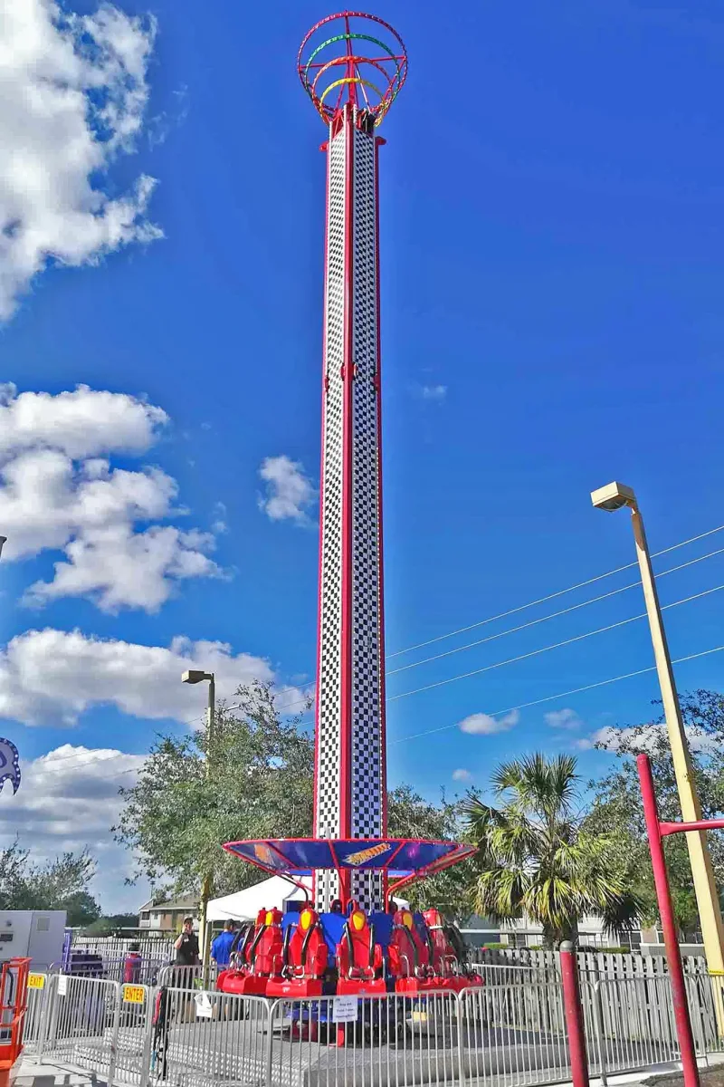 برج إسقاط 12 مقعد 9-12 م - الصورة التفصيلية 1 | JH Amusement