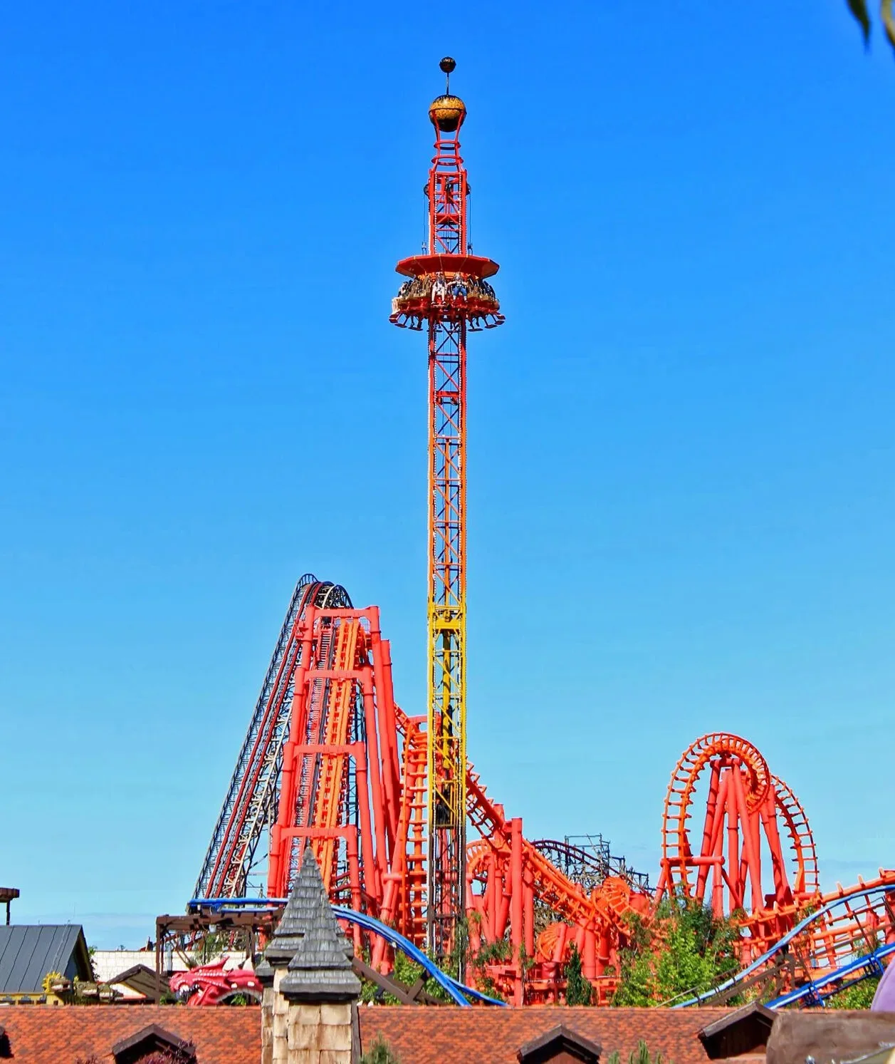 Torre de caída libre alta de 38 m - foto de detalle 1 | JH Amusement