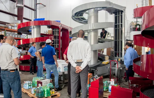 Amusement ride production workshop at the JH Amusement factory