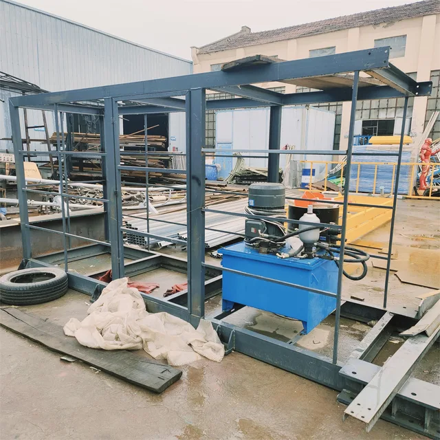 JH Amusement factory workshop - material preparation and fabrication