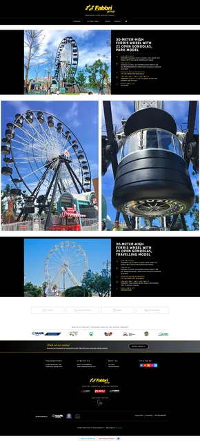 Grande Roue de 30 m (21 Gondoles) - photo détaillée 4 | JH Amusement