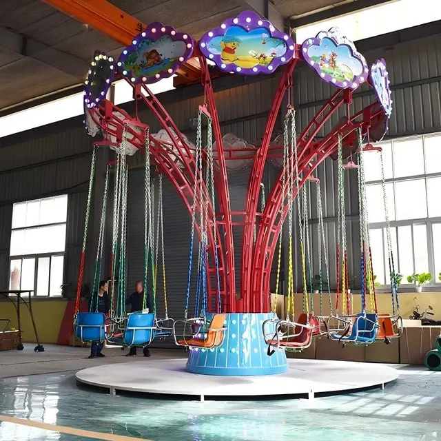 12-Seat Mickey Flying Chair - main product photo | JH Amusement