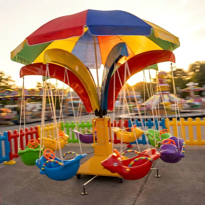 Silla voladora pez infantil - foto de detalle 1 | JH Amusement