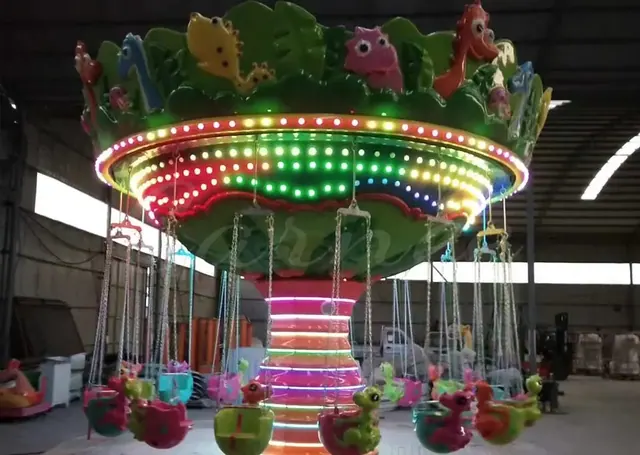 Ocean World Flying Chair - detail photo 3 | JH Amusement