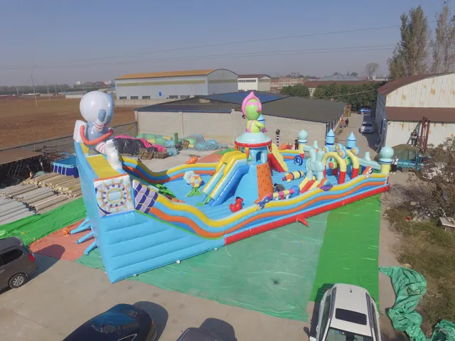 Gonflable Astronaute de 200 m² - photo détaillée 4 | JH Amusement