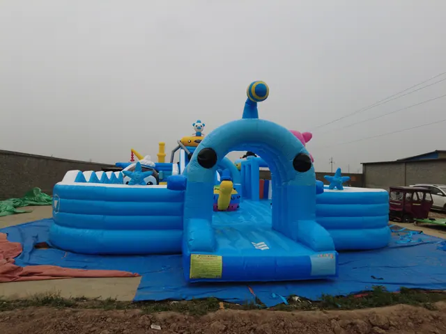 Gonflable Octonauts de 200 m² - photo détaillée 2 | JH Amusement