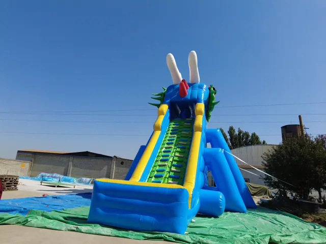 Надувная голова дракона площадью 40 кв.м. - подробное фото 3 | JH Amusement