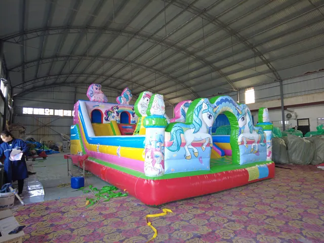 40 sqm Dream Castle Inflatable - detail photo 2 | JH Amusement