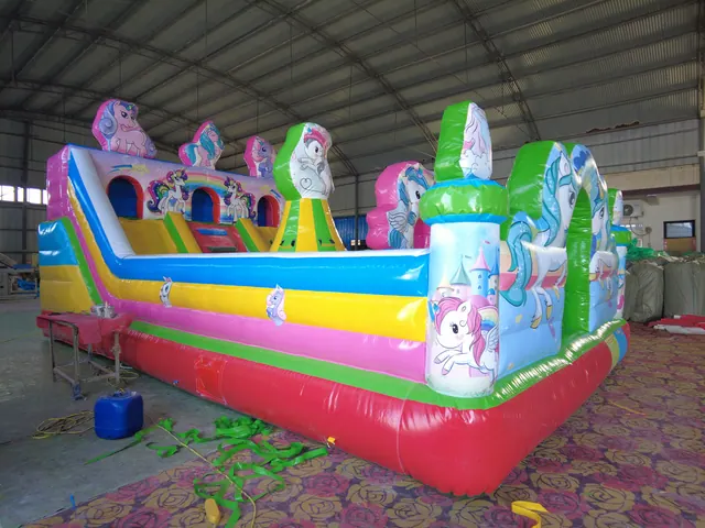 40 sqm Dream Castle Inflatable - detail photo 3 | JH Amusement