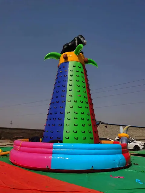 8 m Diameter Climbing Inflatable - detail photo 2 | JH Amusement