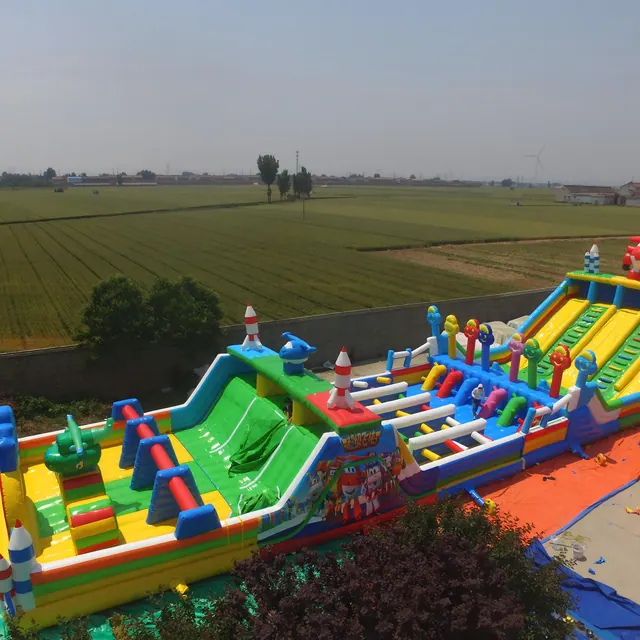 ملعب حواجز سوبر وينجز 8 × 30 م - الصورة التفصيلية 1 | JH Amusement