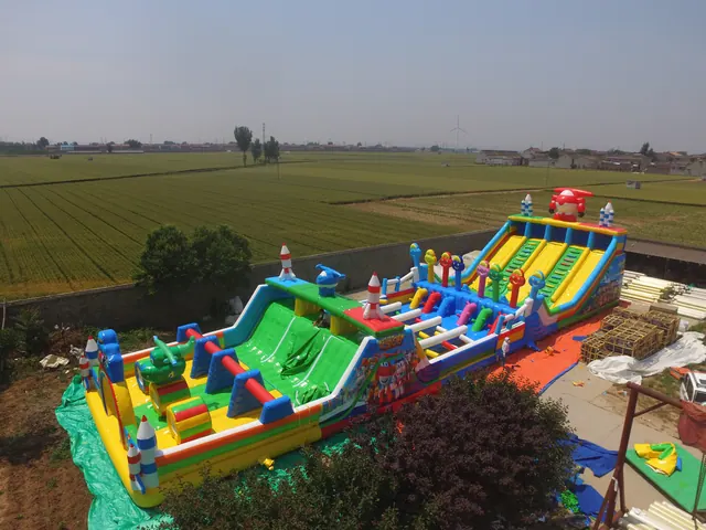 ملعب حواجز سوبر وينجز 8 × 30 م - الصورة التفصيلية 3 | JH Amusement