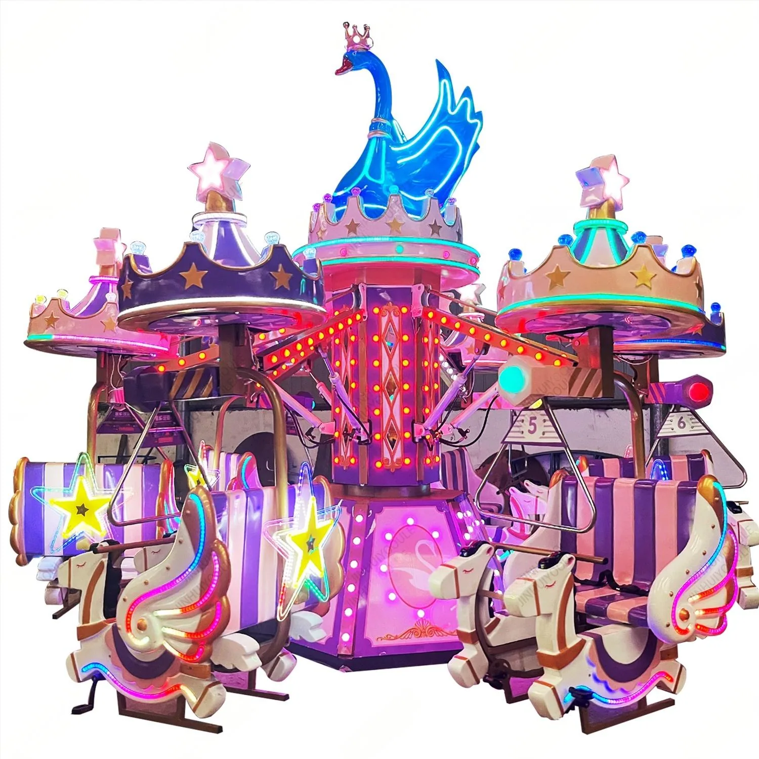 ركوب دواسة البجعة الشركة المصنعة JH Amusement