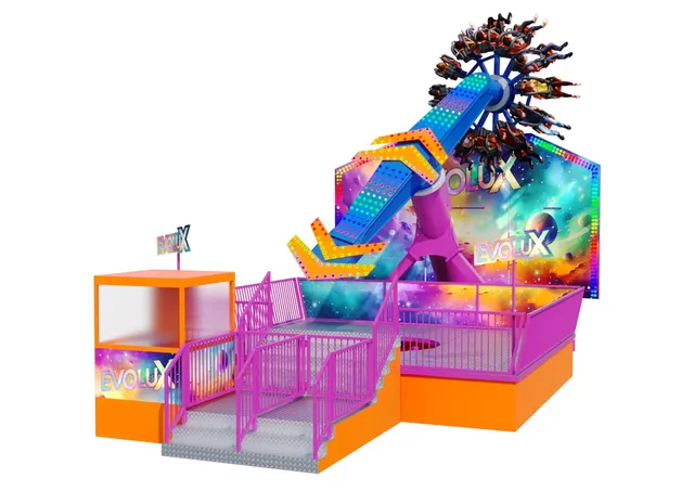 Evolux Thrill Ride - detail photo 6 | JH Amusement