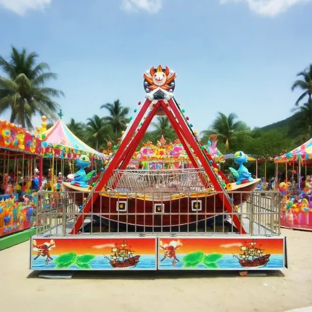 سفينة القراصنة الصغيرة - الصورة التفصيلية 1 | JH Amusement