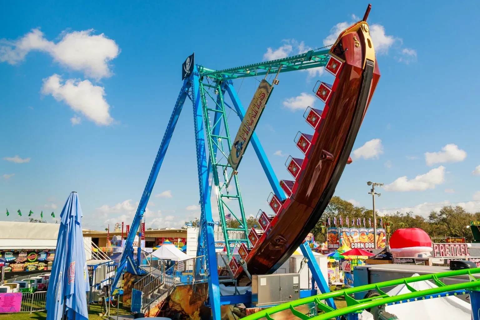 سفينة القراصنة المثبتة على مقطورة MX276TM - الصورة التفصيلية 1 | JH Amusement