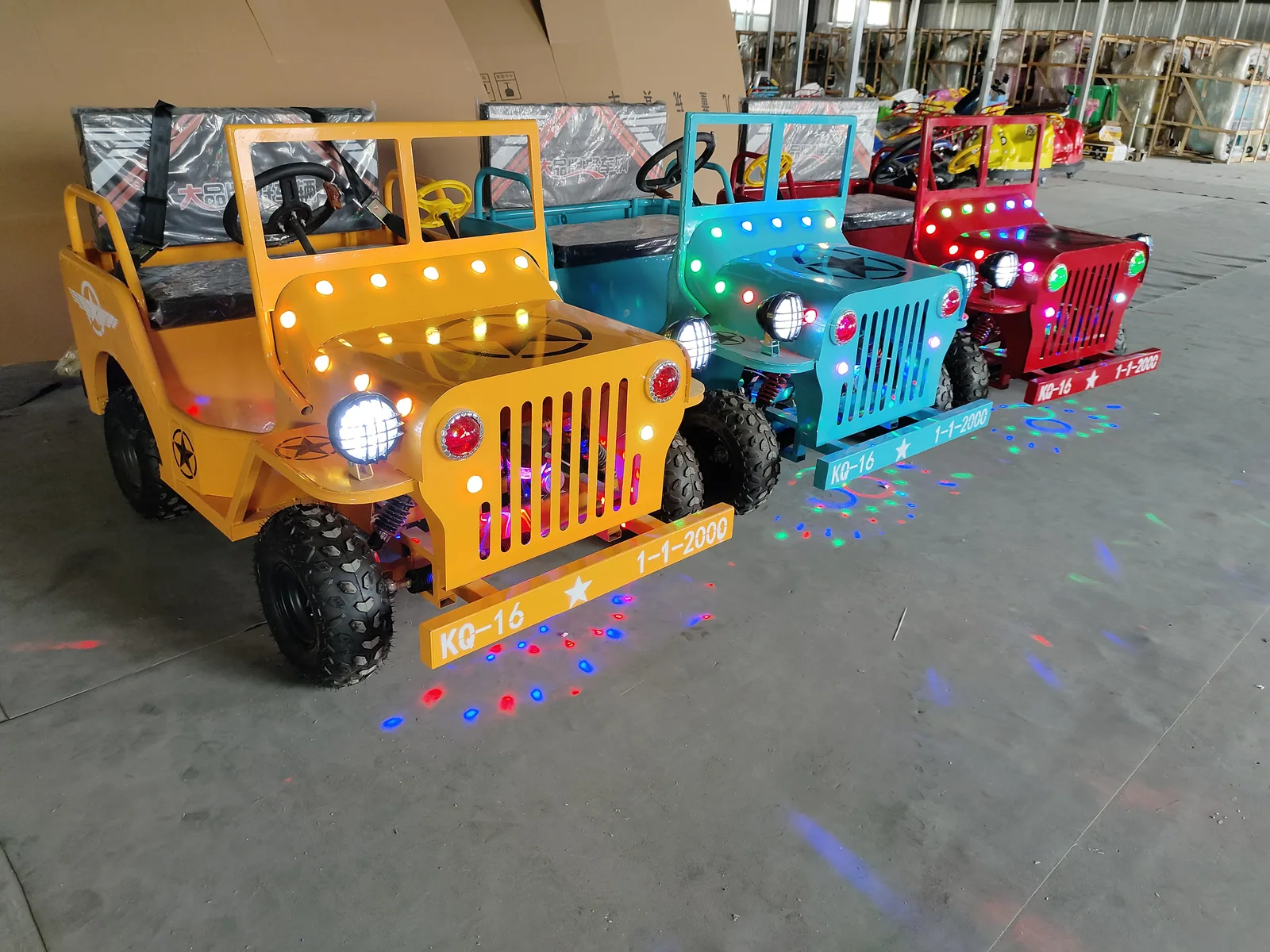 Covered Steel Jeep Ride - main product photo | JH Amusement