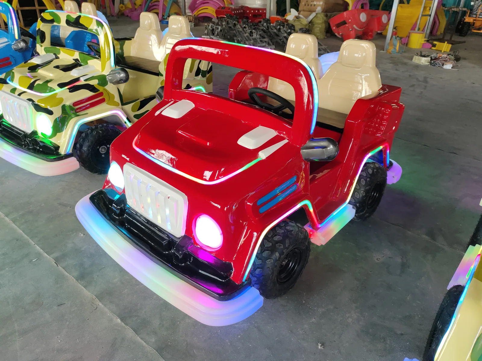 Детская поездка на джипе из стеклопластика - основное фото товара | JH Amusement