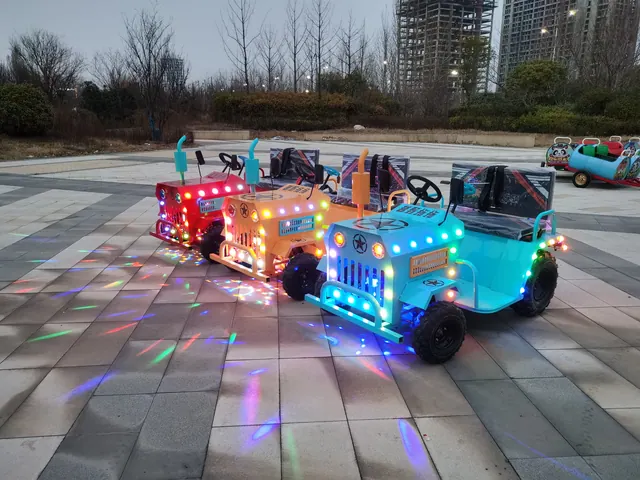 Mini train à baril d'huile - photo détaillée 2 | JH Amusement