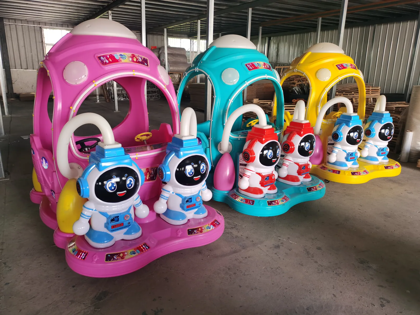 Atracción infantil nave espacial - foto principal del producto | JH Amusement
