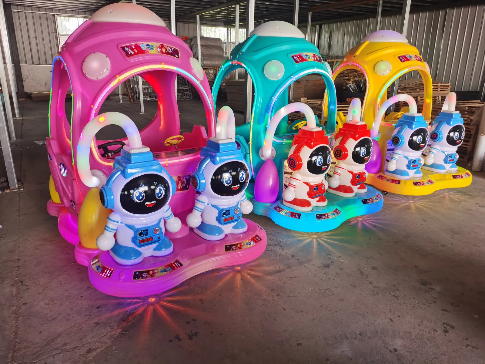 Atracción infantil nave espacial - foto de detalle 1 | JH Amusement