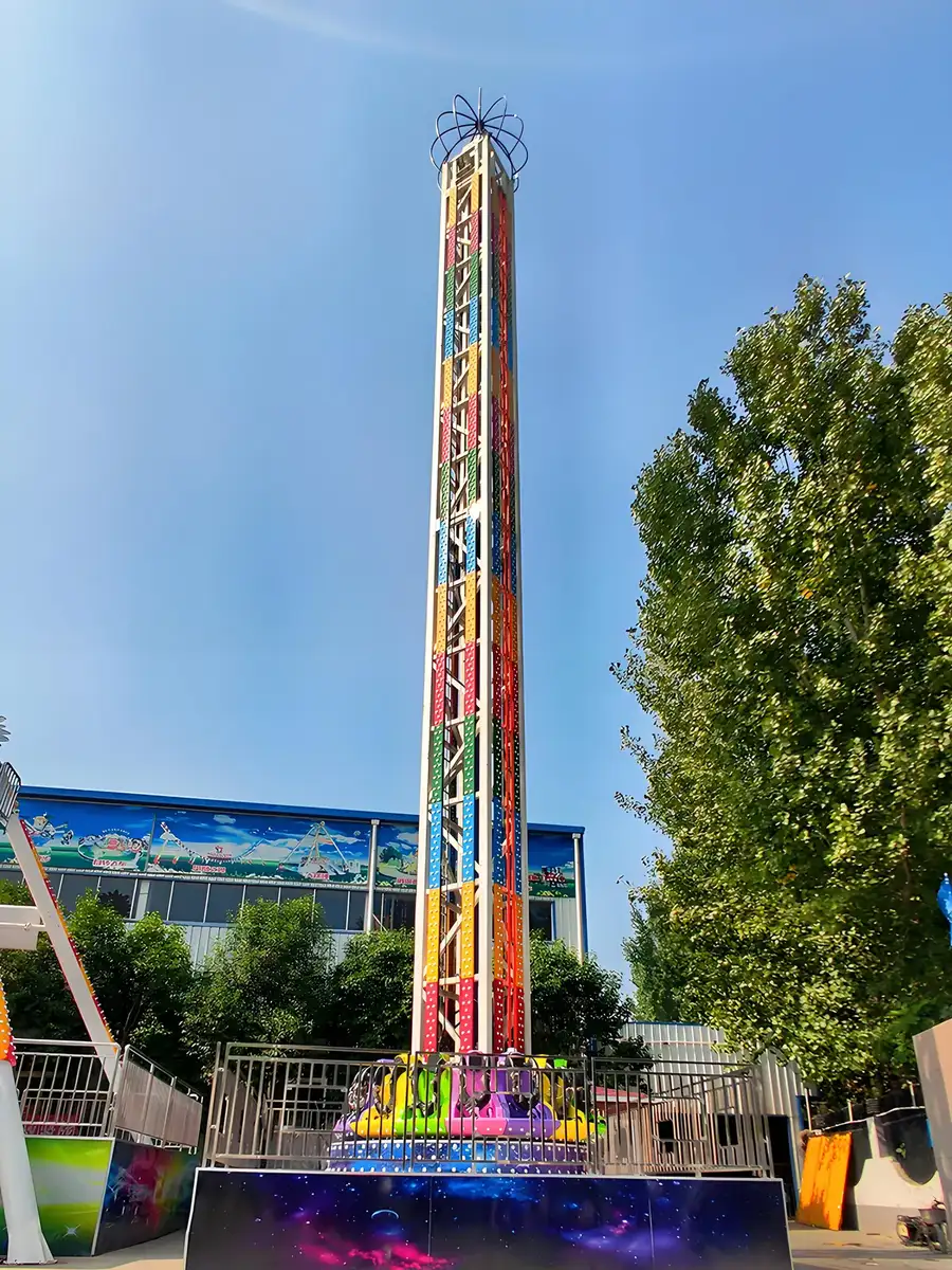 Rainbow Rotating Tower - detail photo 1 | JH Amusement